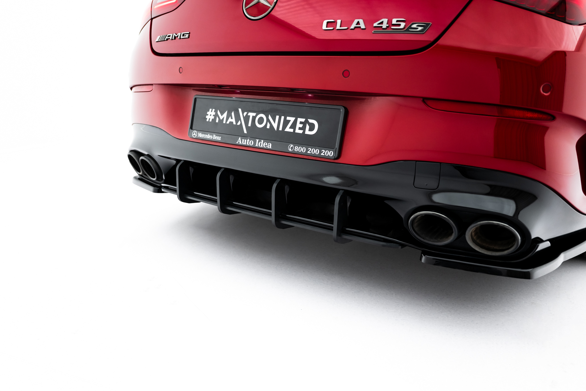 Street Pro Rear Diffuser Mercedes-AMG CLA 35 / 45 Aero C118 - Image 5