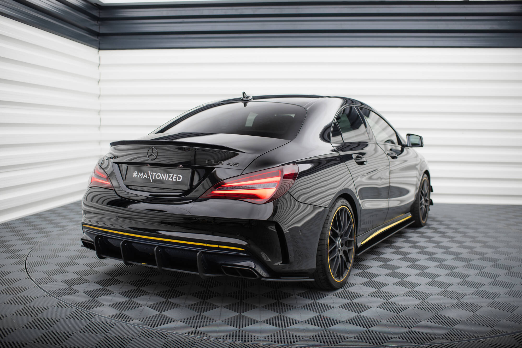 Street Pro Rear Diffuser Mercedes-AMG CLA 45 C117 Facelift - Image 2