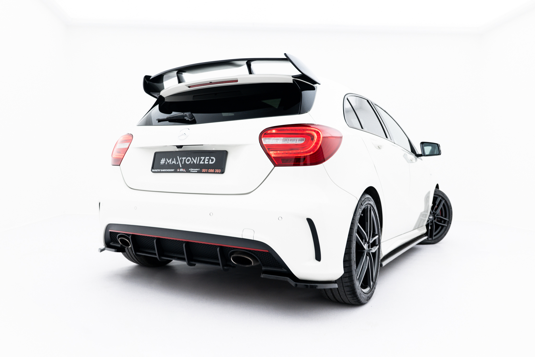 Street Pro Rear Diffuser Mercedes-Benz A AMG-Line W176