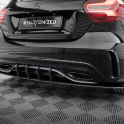 Street Pro Rear Diffuser Mercedes-Benz A AMG-Line W176 Facelift