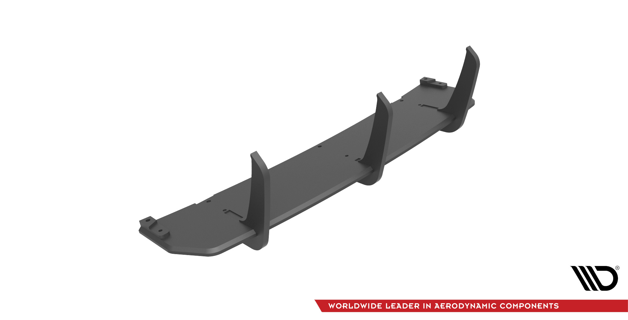 Street Pro Rear Diffuser Mercedes-Benz C Coupe AMG-Line C204 - Image 4