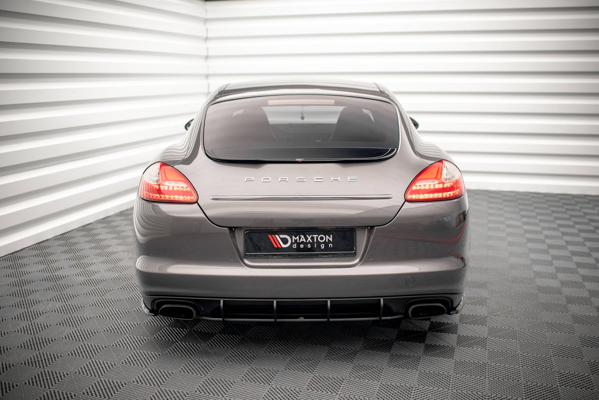 Street Pro Rear Diffuser Porsche Panamera / Panamera Diesel 970 - Image 4