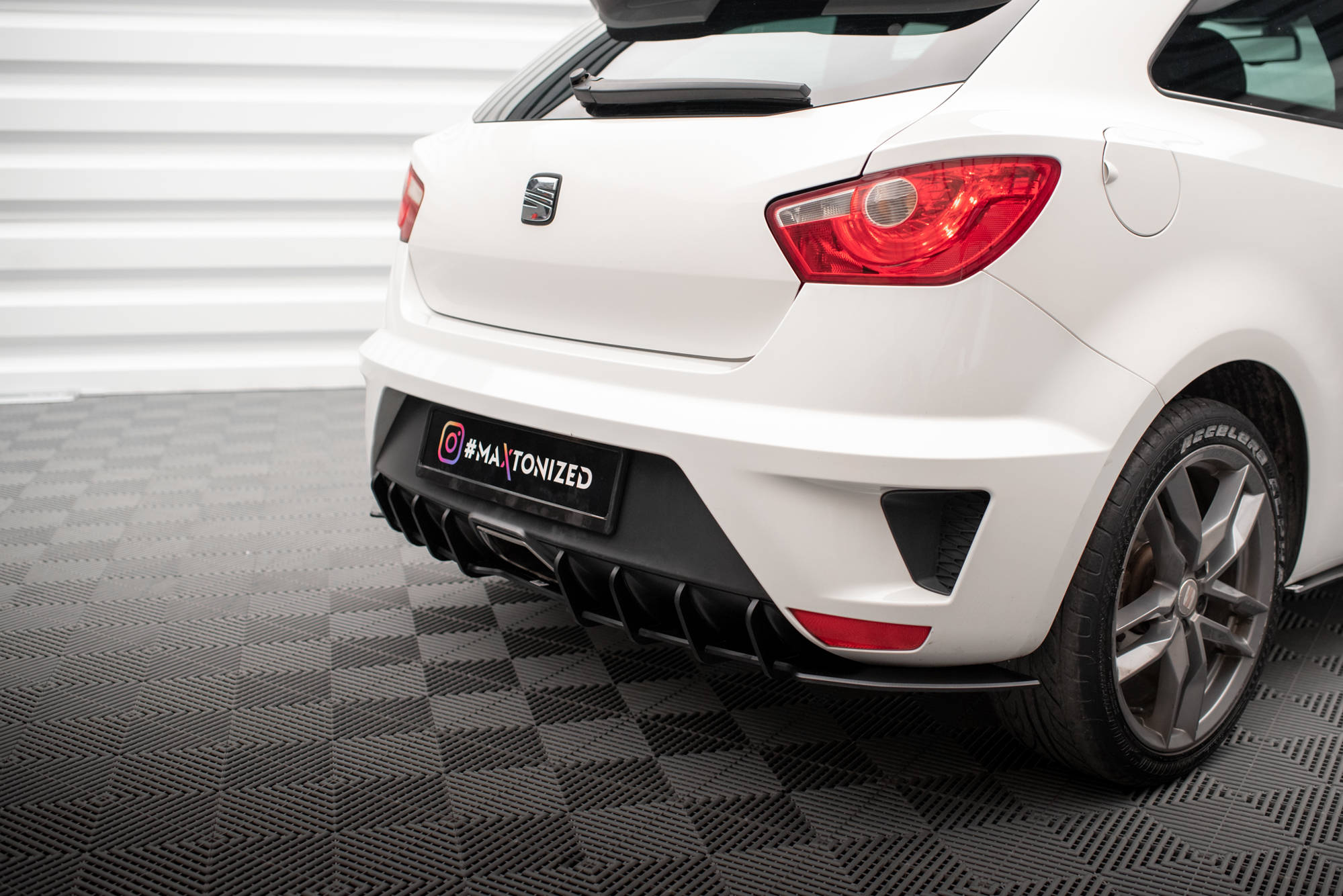 Street Pro Rear Diffuser Seat Ibiza Cupra Sport Coupe Mk4 - Image 4