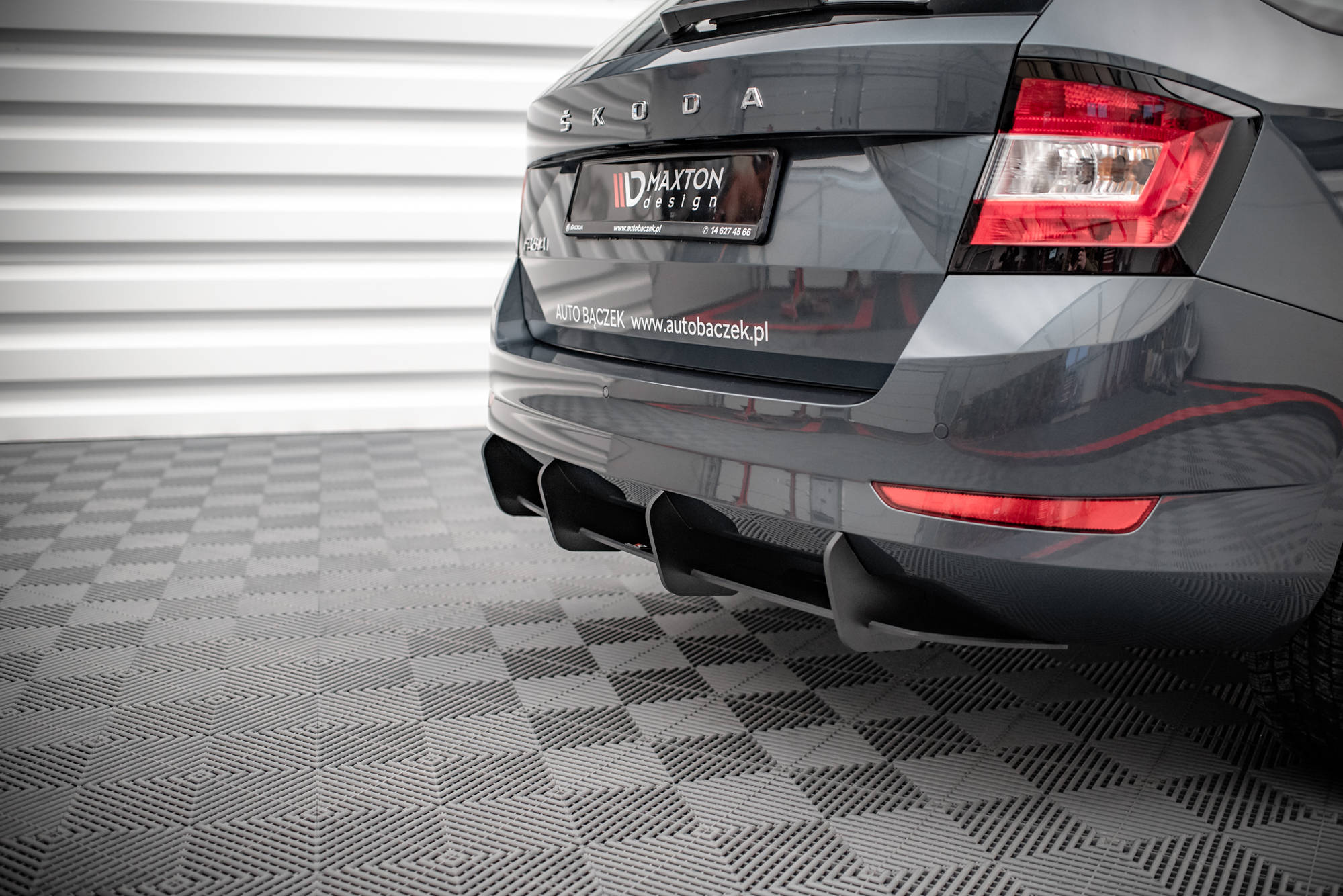 Street Pro Rear Diffuser Skoda Fabia Combi Mk3 Facelift - Image 3