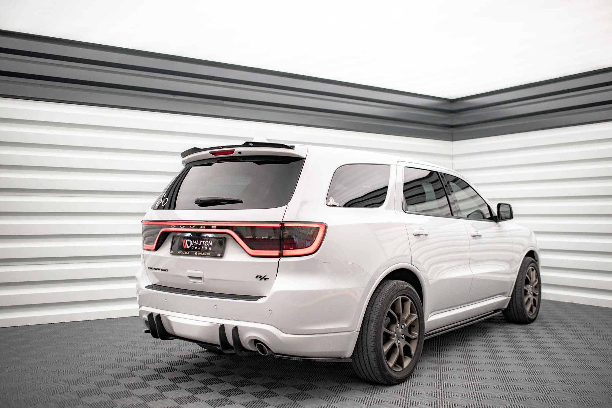 Street Pro Rear Diffuser V.1 Dodge Durango RT Mk3 - Image 2