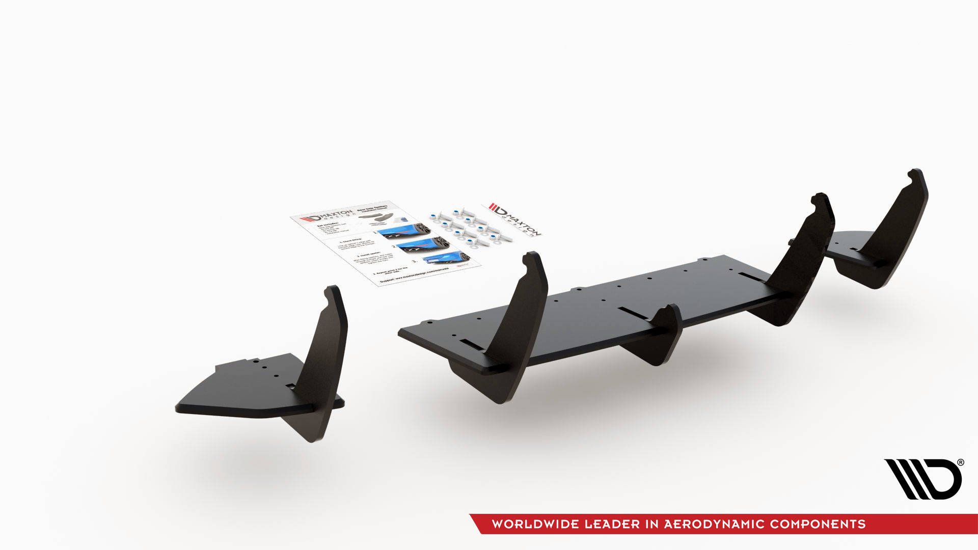 Street Pro Rear Diffuser V.1 Ford Focus RS Mk3 - Image 5