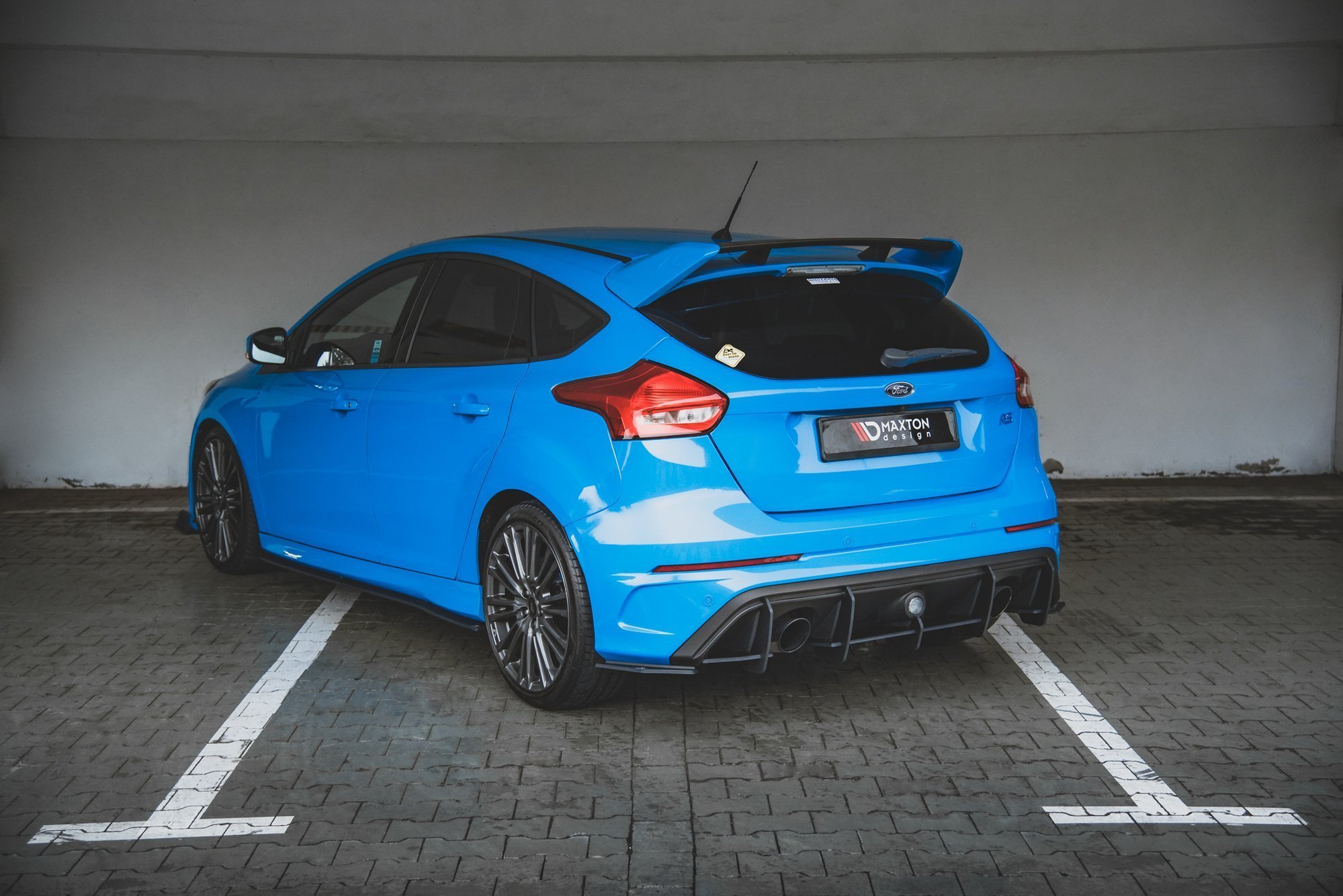 Street Pro Rear Diffuser V.1 Ford Focus RS Mk3 - Image 4