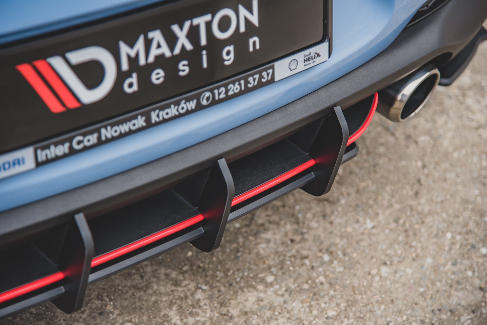 Street Pro Rear Diffuser V.1 Hyundai I30 N Mk3 Hatchback - Image 5