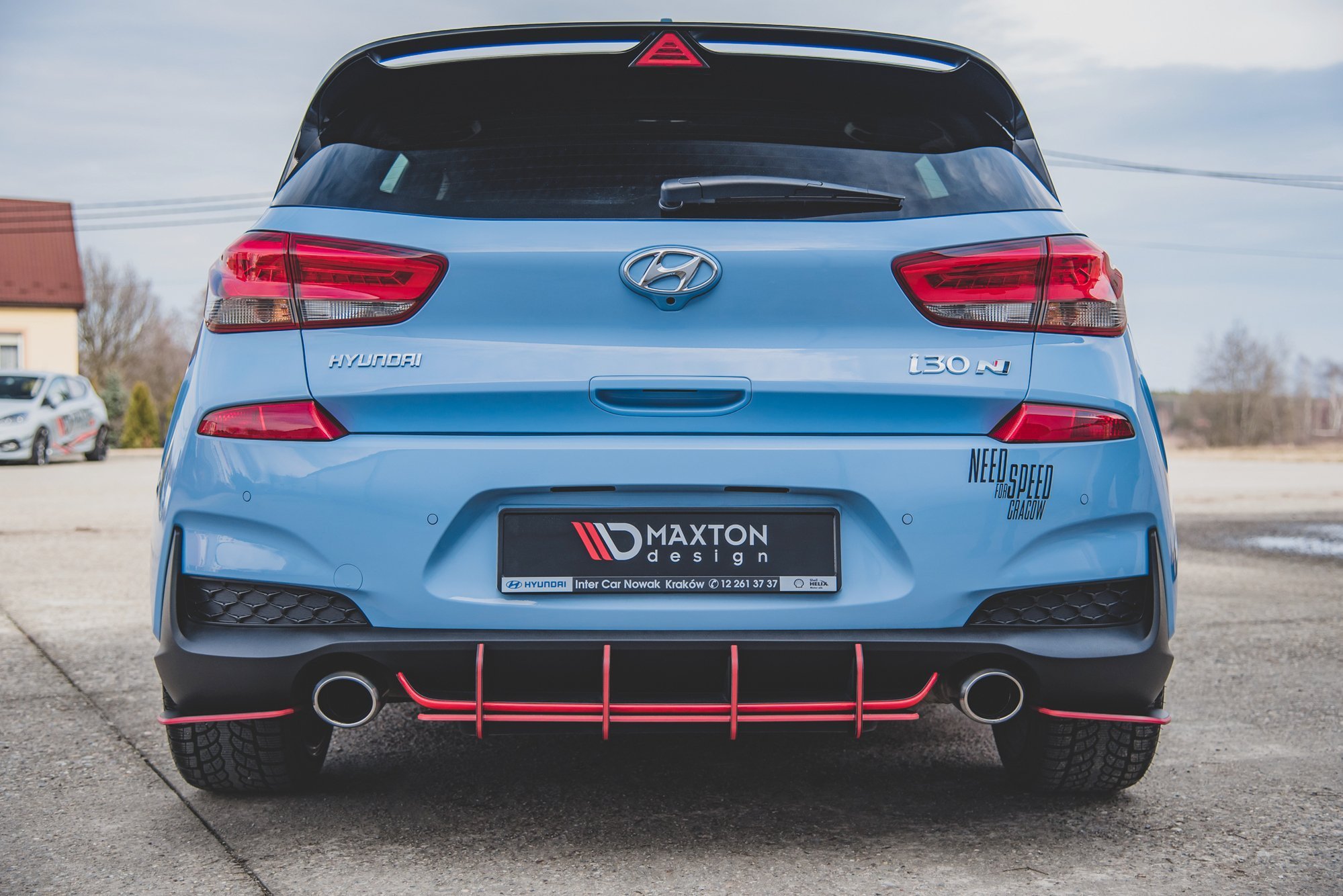 Street Pro Rear Diffuser V.1 Hyundai I30 N Mk3 Hatchback - Image 6