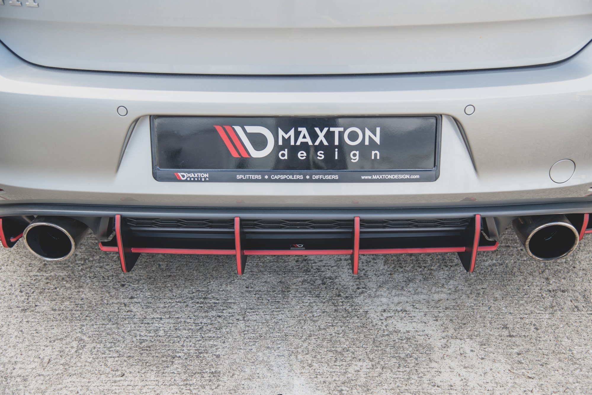 Street Pro Rear Diffuser V.1 VW Golf 7 GTI - Image 10