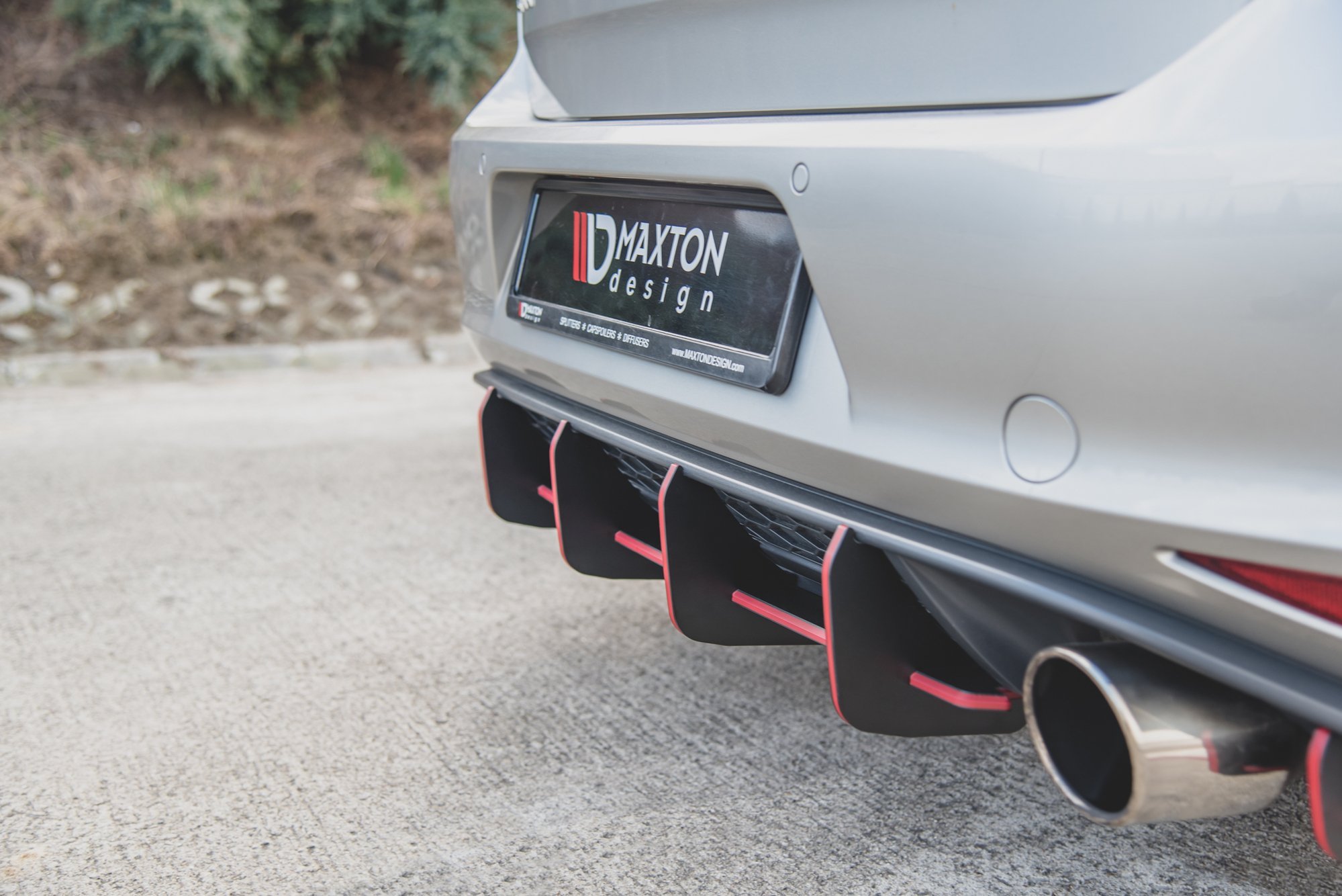Street Pro Rear Diffuser V.1 VW Golf 7 GTI - Image 12