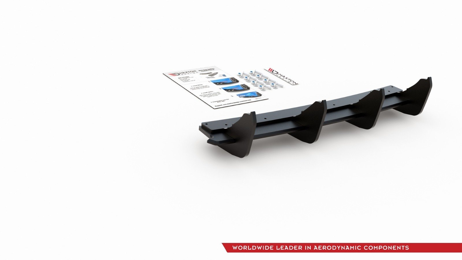Street Pro Rear Diffuser V.1 VW Golf 7 GTI - Image 13