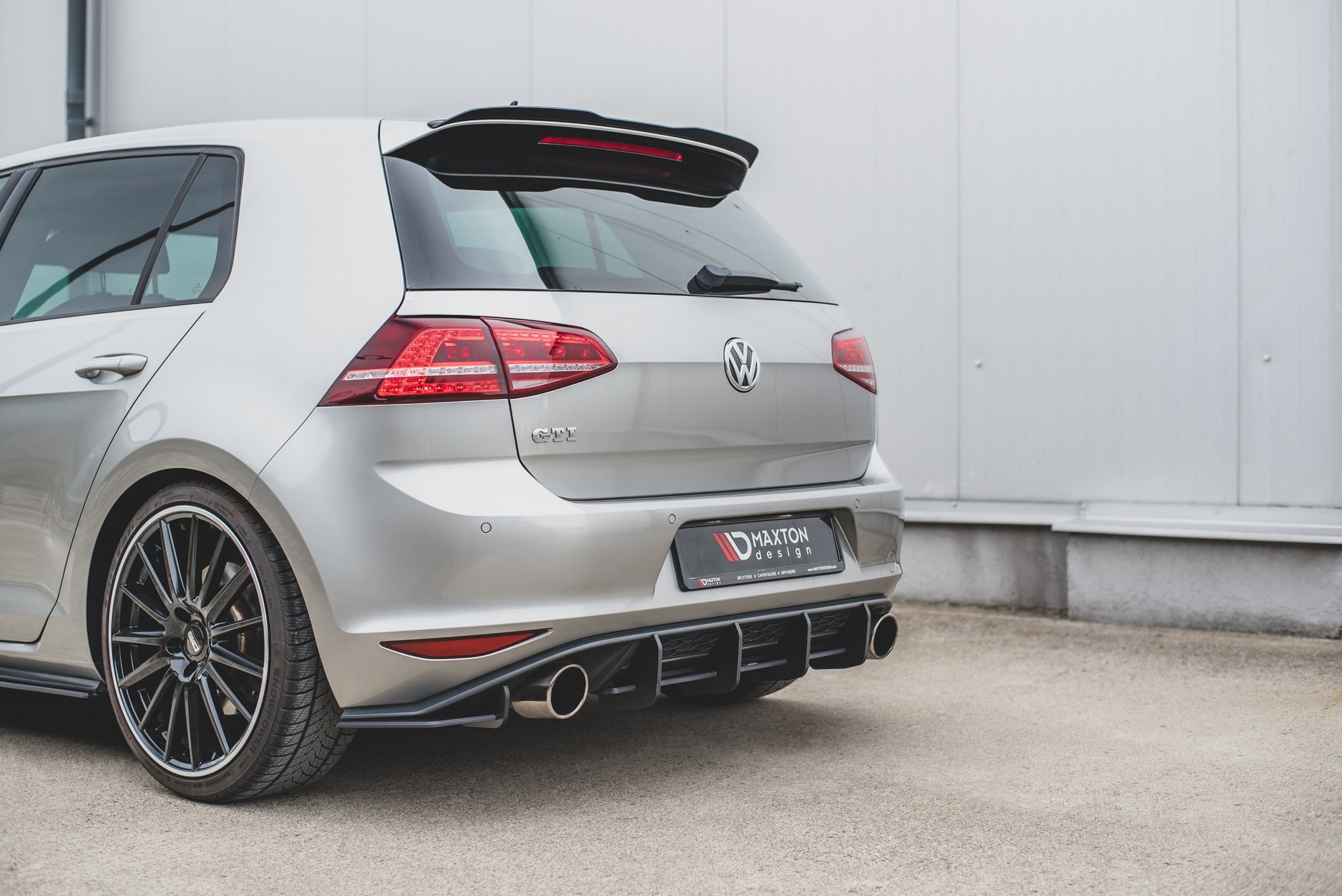 Street Pro Rear Diffuser V.1 VW Golf 7 GTI - Image 6