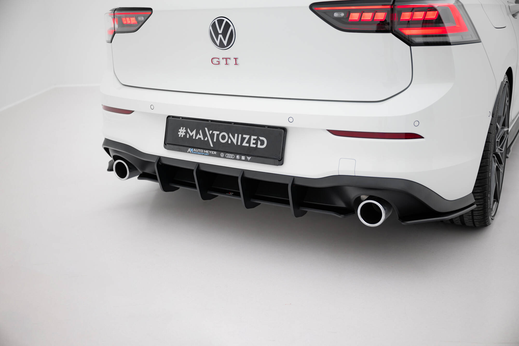 Street Pro Rear Diffuser V.1 Volkswagen Golf GTI Mk8 - Image 4