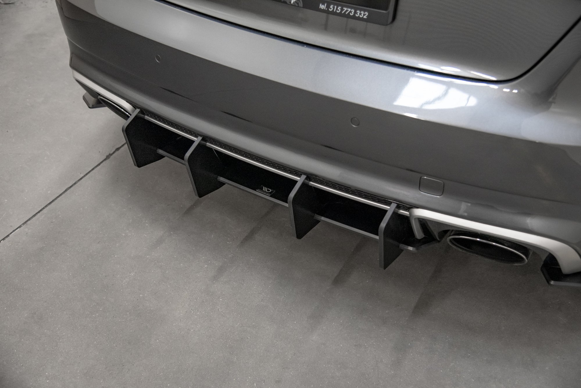 Street Pro Rear Diffuser V.2 Audi RS3 8V Sportback - Image 4