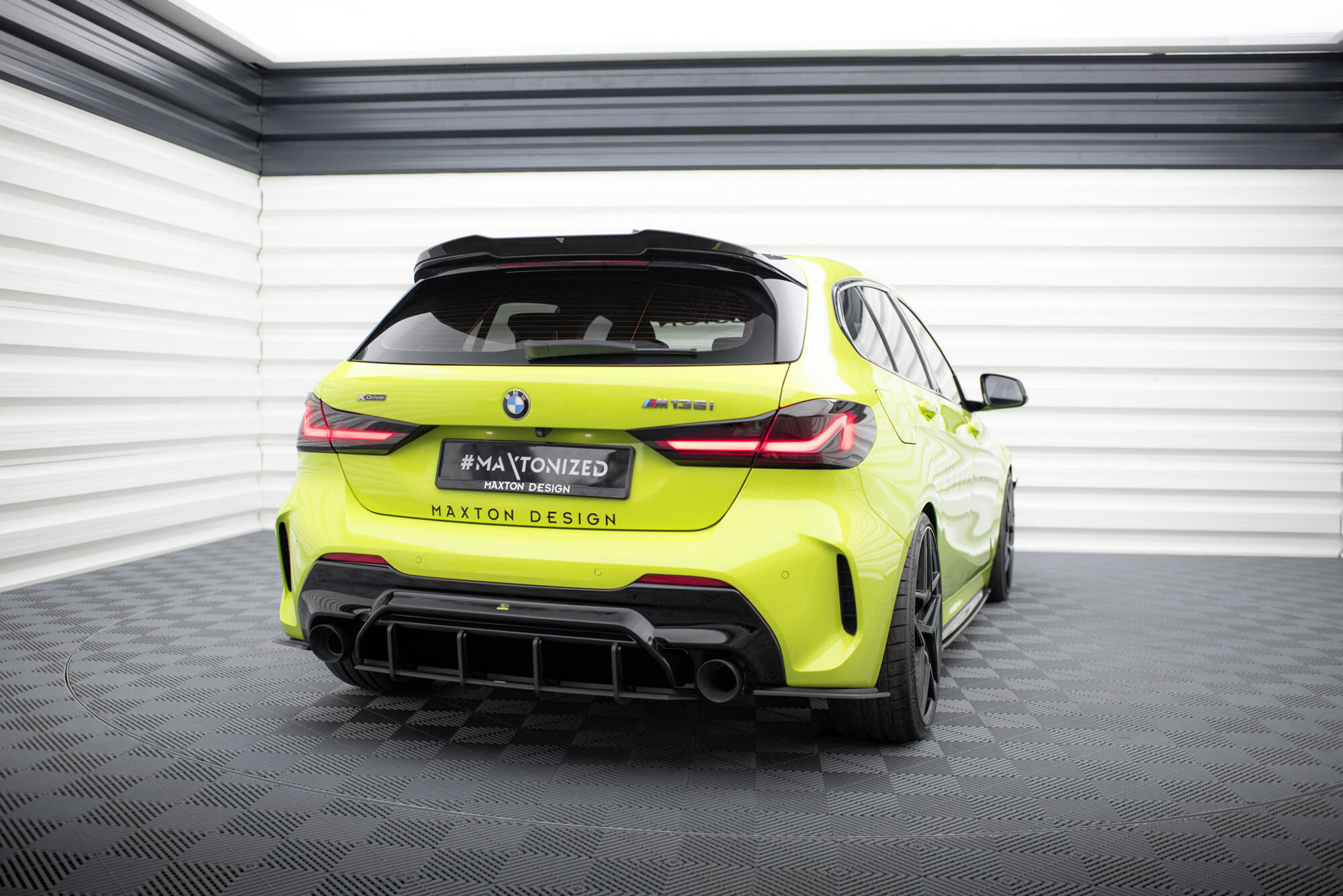 Street Pro Rear Diffuser V.2 BMW 1 F40 M-Pack / M135i - Image 2