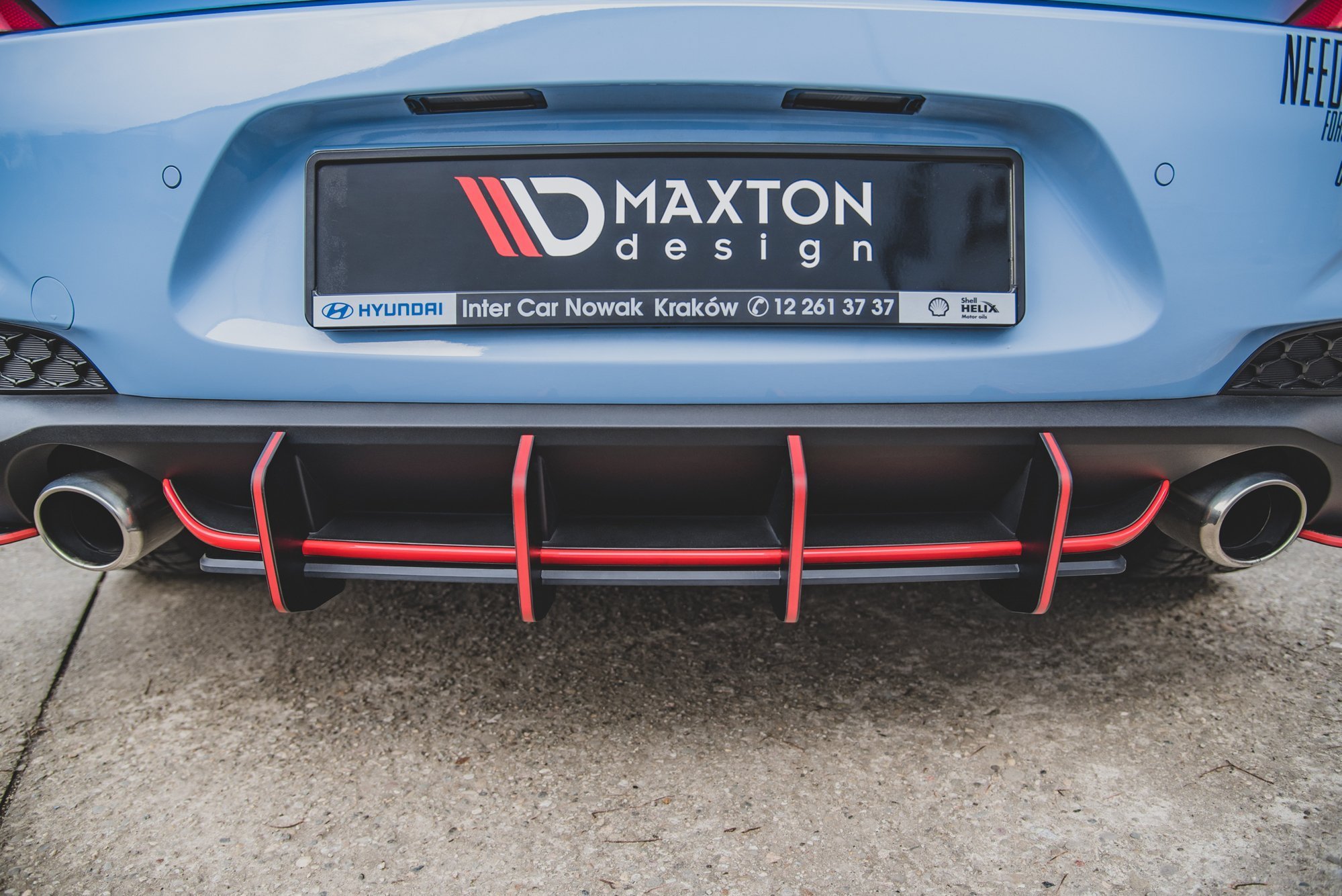 Street Pro Rear Diffuser V.2 Hyundai I30 N Mk3 Hatchback - Image 11