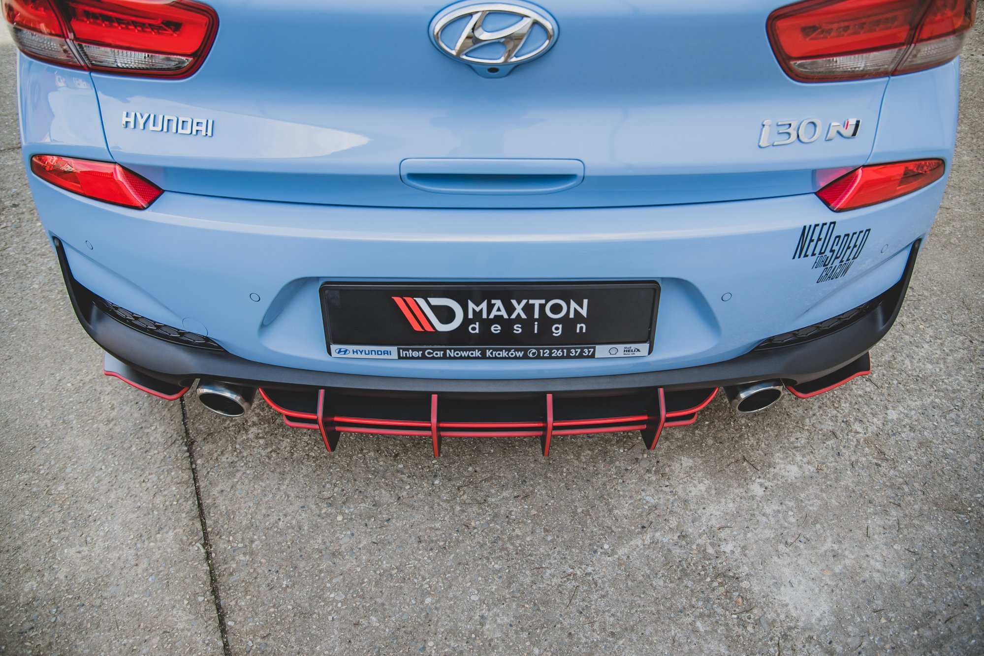Street Pro Rear Diffuser V.2 Hyundai I30 N Mk3 Hatchback - Image 6