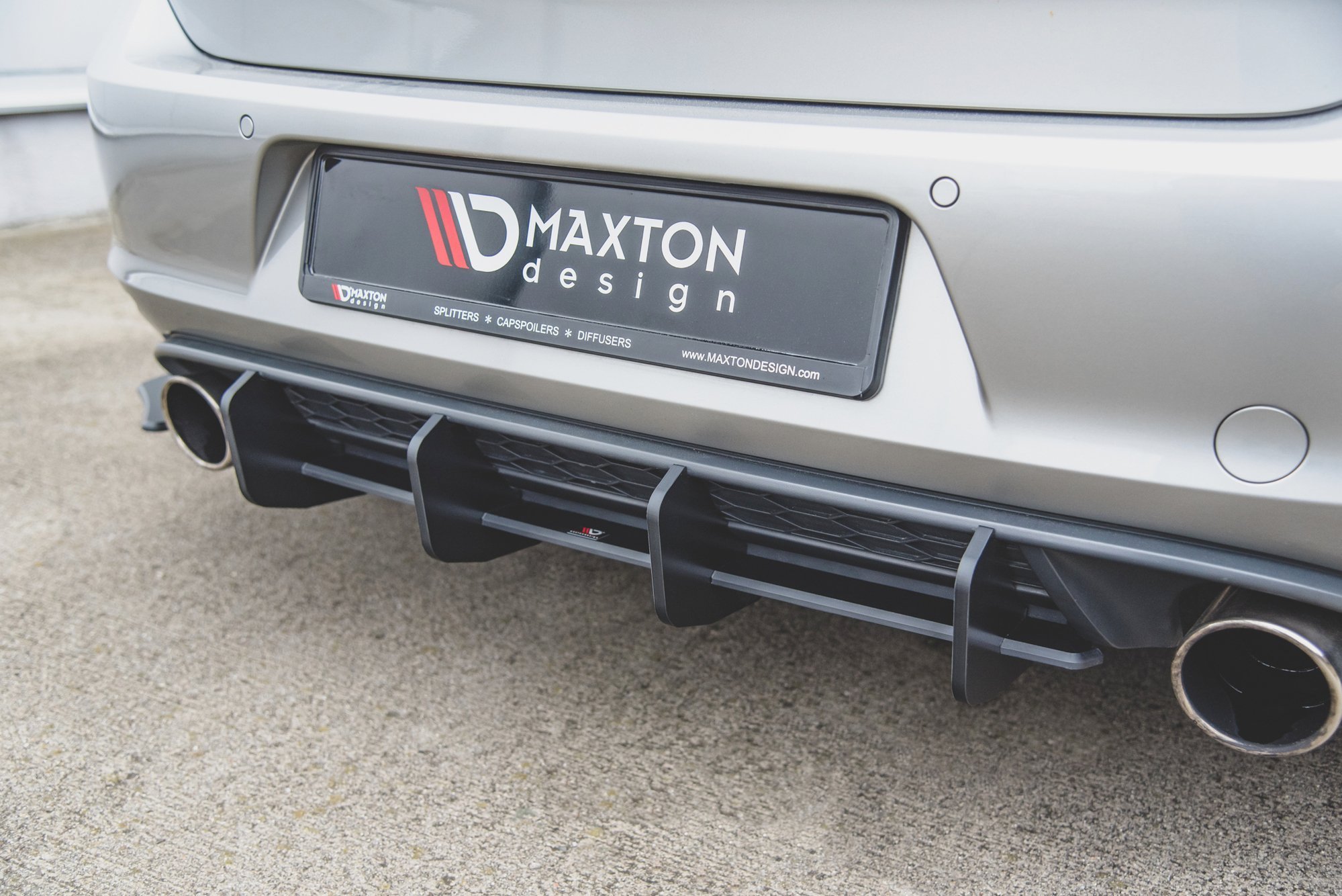 Street Pro Rear Diffuser V.2 VW Golf 7 GTI - Image 6