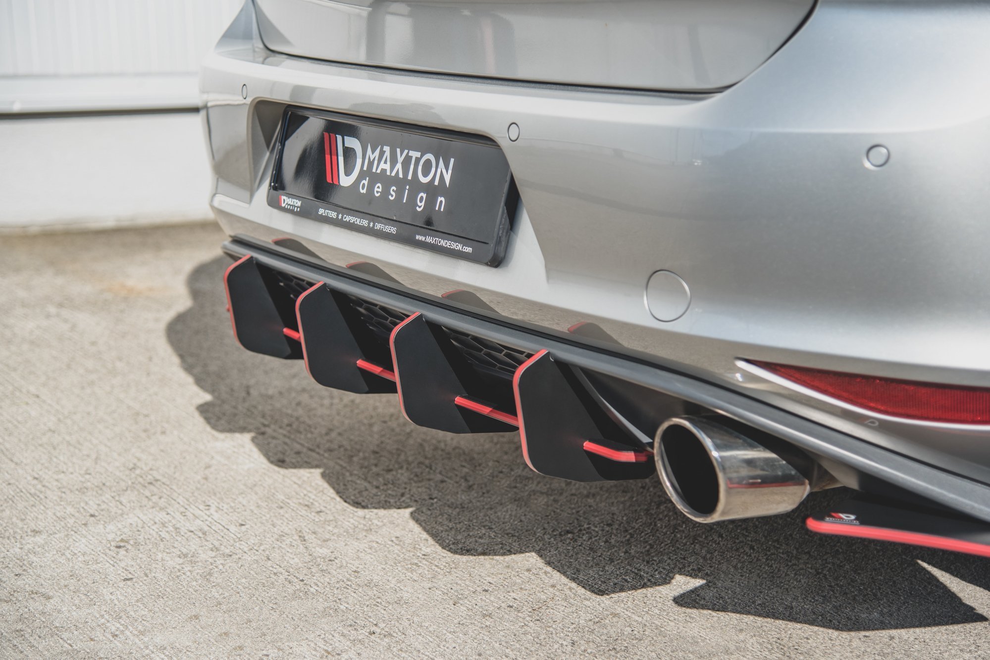 Street Pro Rear Diffuser V.2 VW Golf 7 GTI - Image 13