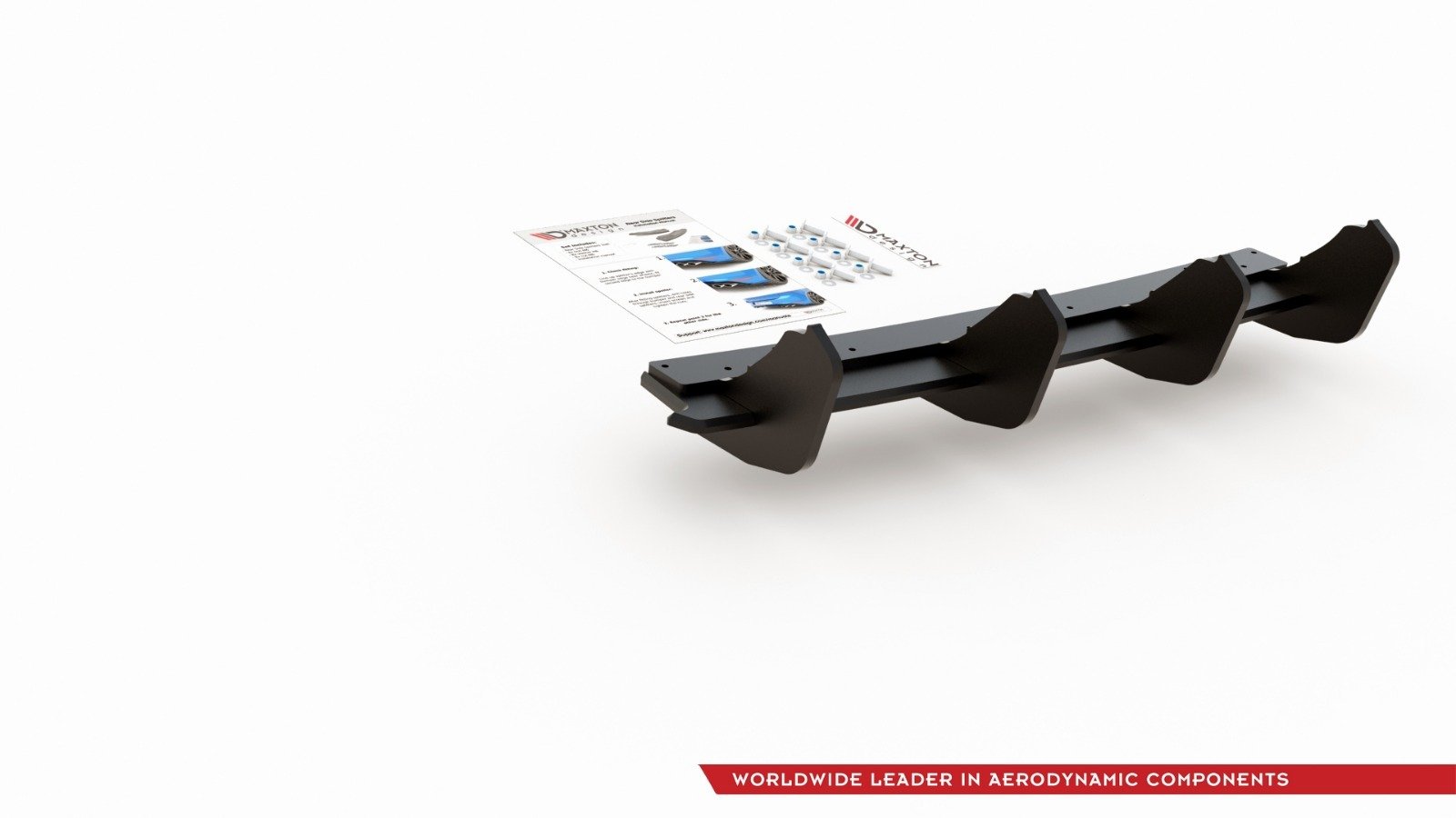 Street Pro Rear Diffuser V.2 VW Golf 7 GTI - Image 15