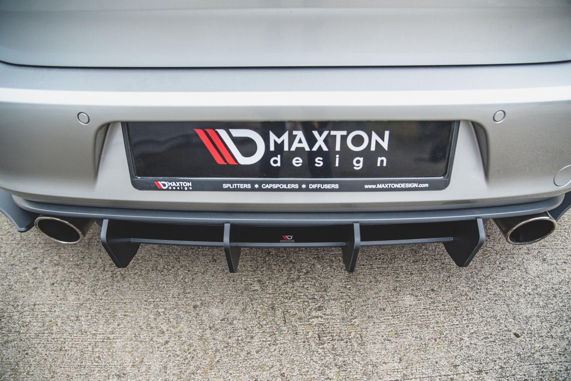 Street Pro Rear Diffuser V.2 VW Golf 7 GTI - Image 5