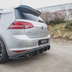 Alternative view of Street Pro Rear Diffuser V.2 VW Golf 7 GTI
