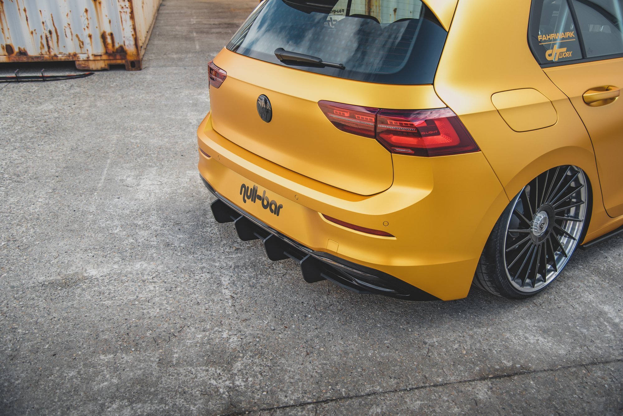 Street Pro Rear Diffuser V.2 Volkswagen Golf Mk8 - Image 2