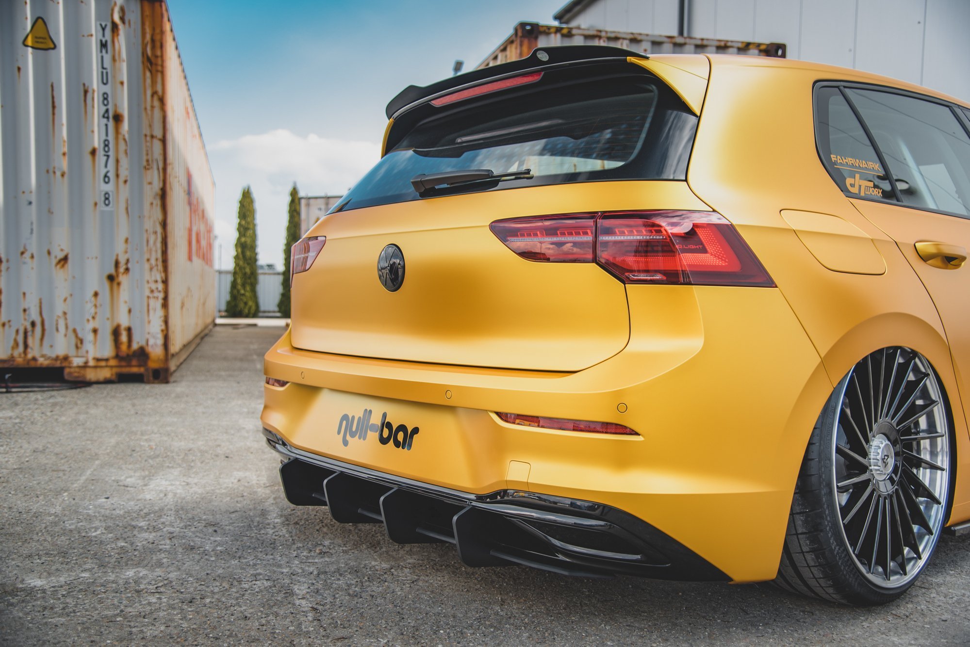 Street Pro Rear Diffuser V.2 Volkswagen Golf Mk8 - Image 3