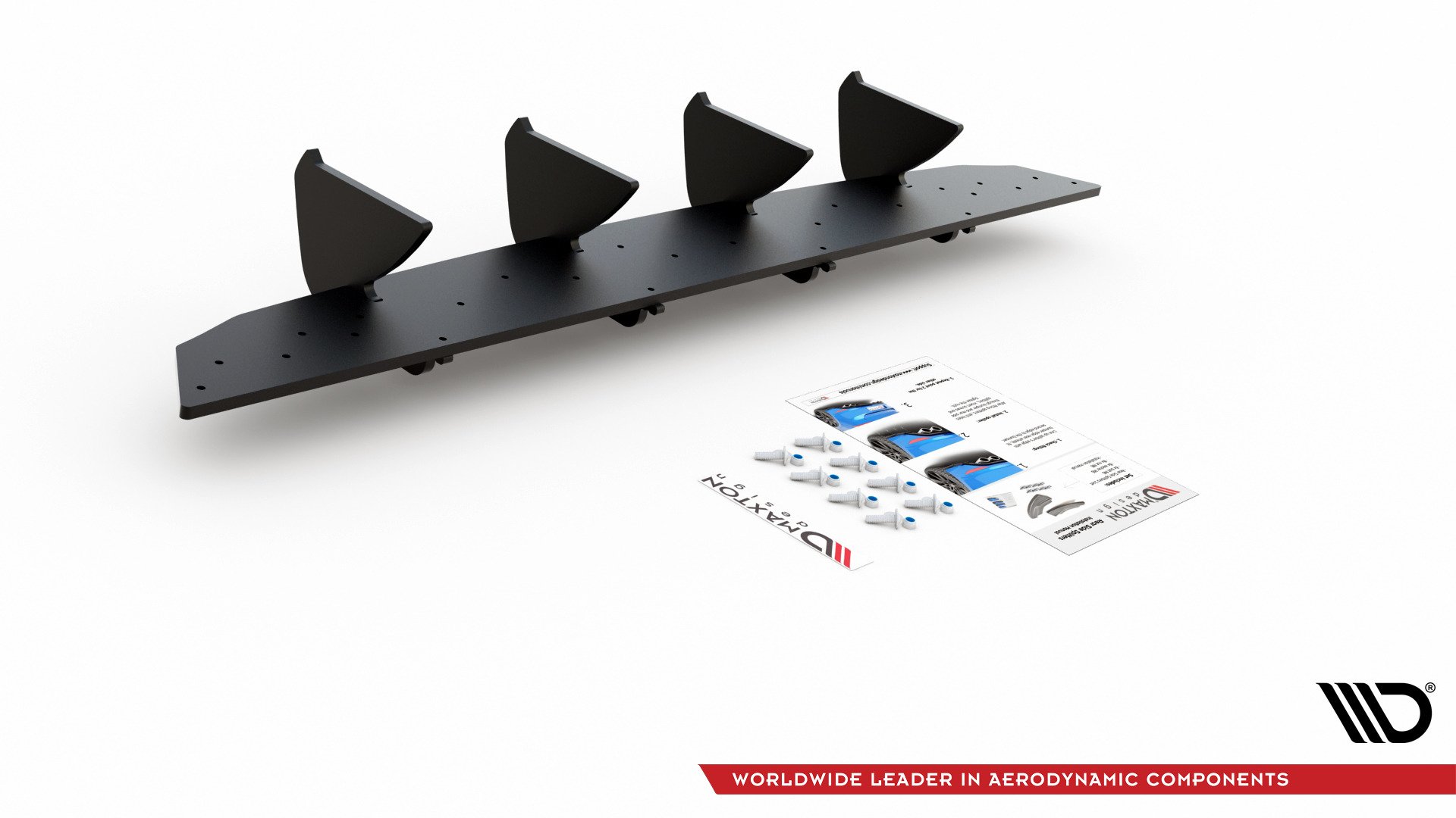 Street Pro Rear Diffuser V.2 Volkswagen Golf Mk8 - Image 8