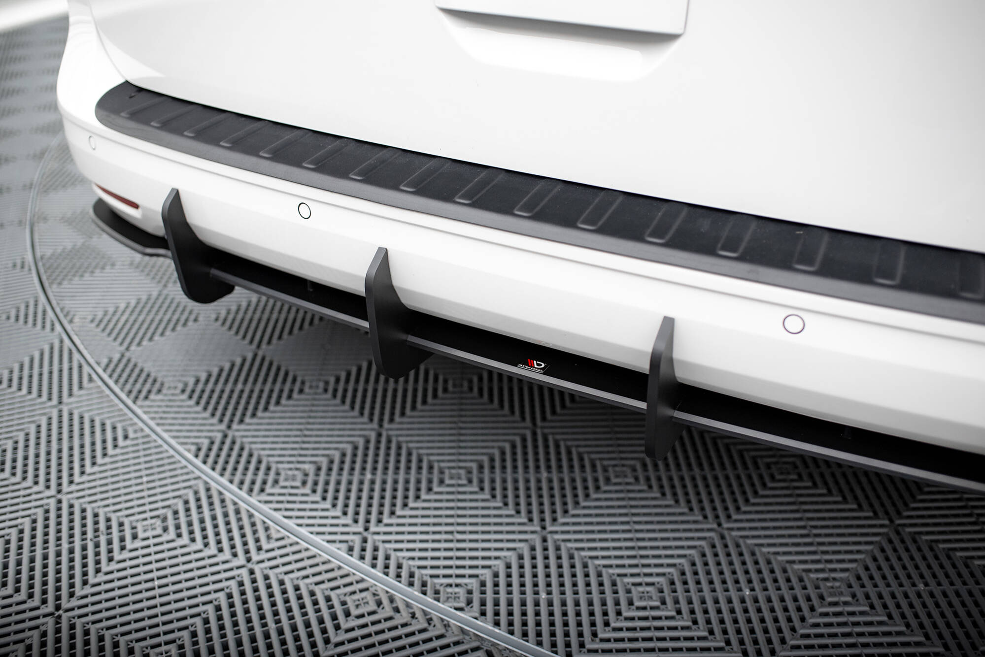 Street Pro Rear Diffuser Volkswagen Caddy Maxi Mk5 - Image 2