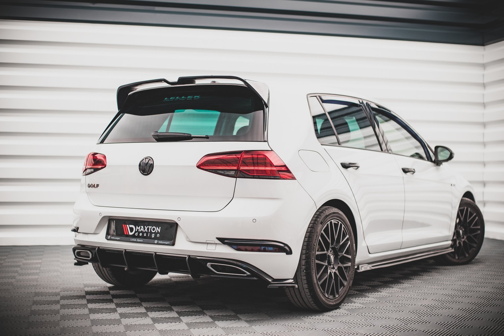 Street Pro Rear Diffuser Volkswagen Golf R-Line Mk 7 Facelift - Image 3