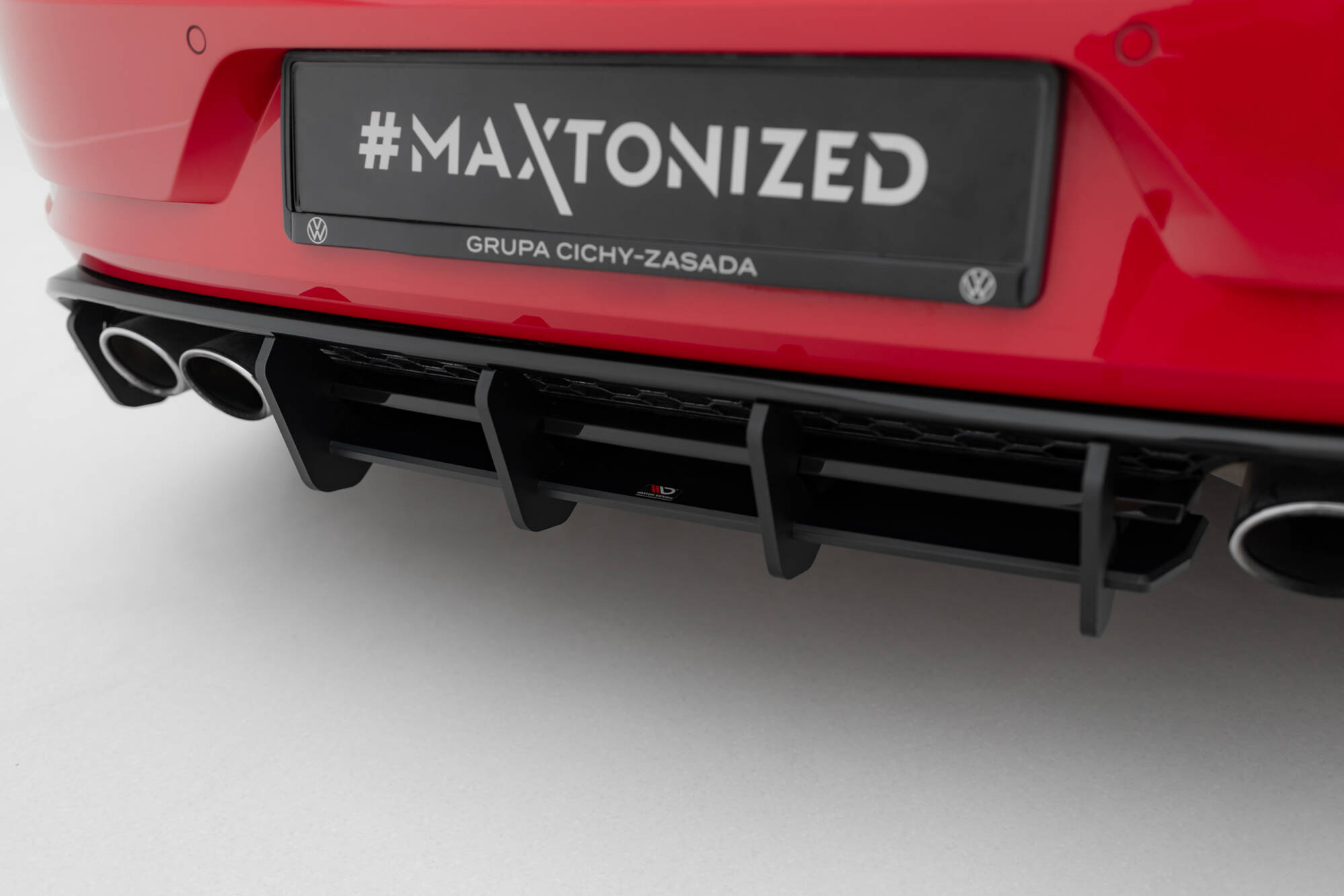 Street Pro Rear Diffuser Volkswagen Golf R Mk7 Facelift - Image 3