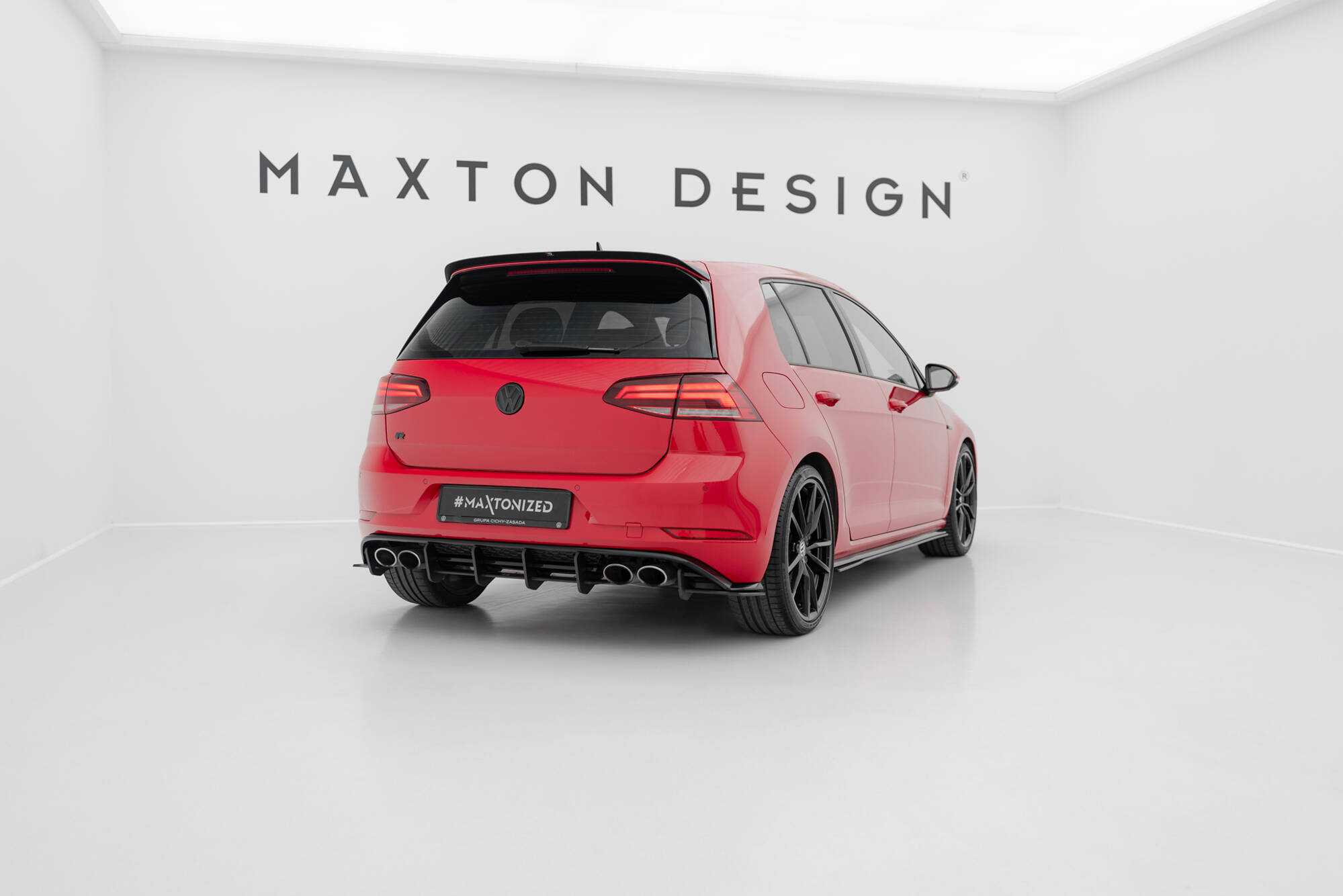 Street Pro Rear Diffuser Volkswagen Golf R Mk7 Facelift - Image 4