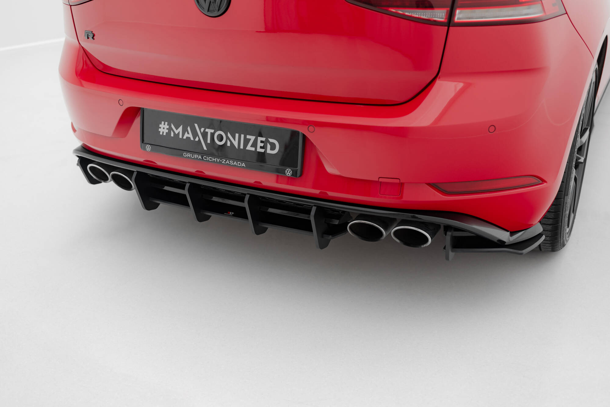 Street Pro Rear Diffuser Volkswagen Golf R Mk7 Facelift - Image 5