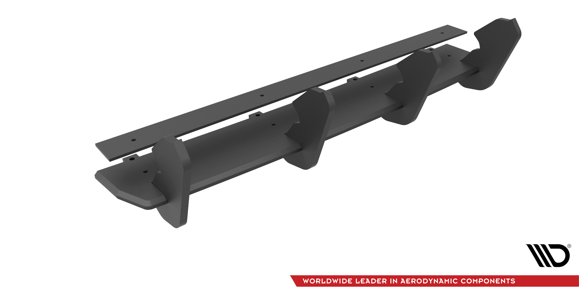 Street Pro Rear Diffuser Volkswagen Golf R Mk7 Facelift - Image 7