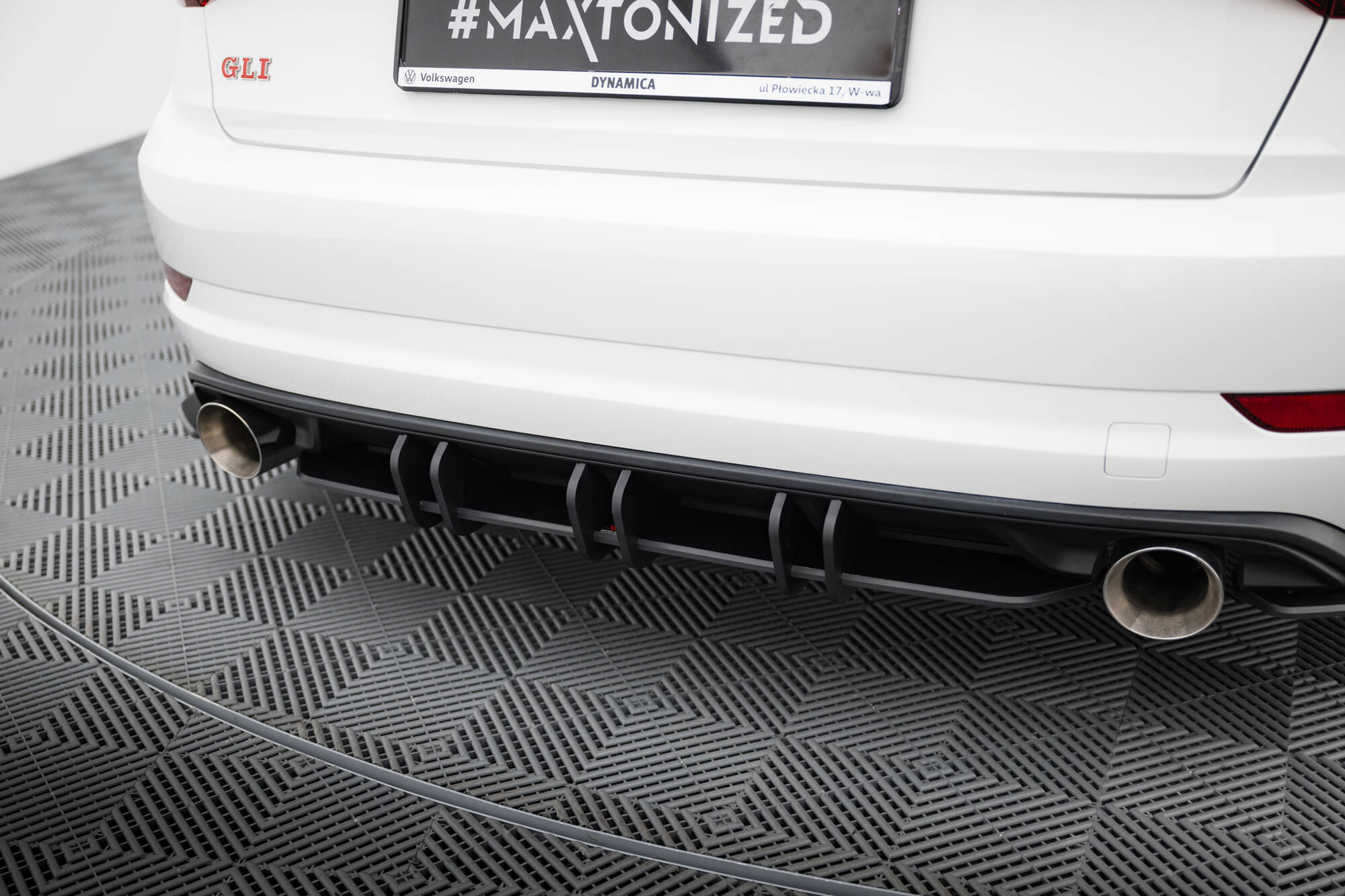 Street Pro Rear Diffuser Volkswagen Jetta GLI Mk7 - Image 2