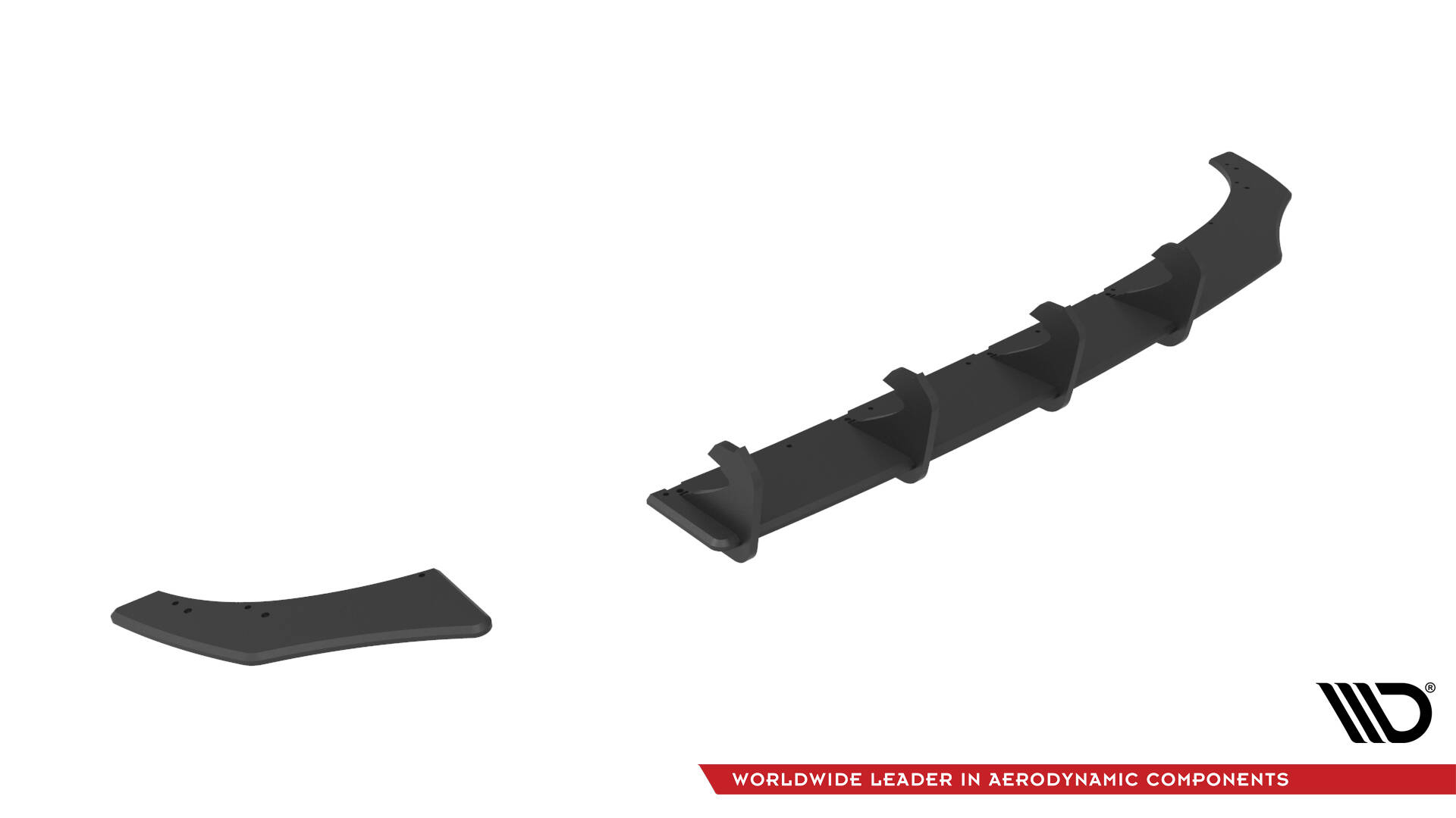 Street Pro Rear Diffuser Volkswagen Polo GTI Mk6 Facelift - Image 4