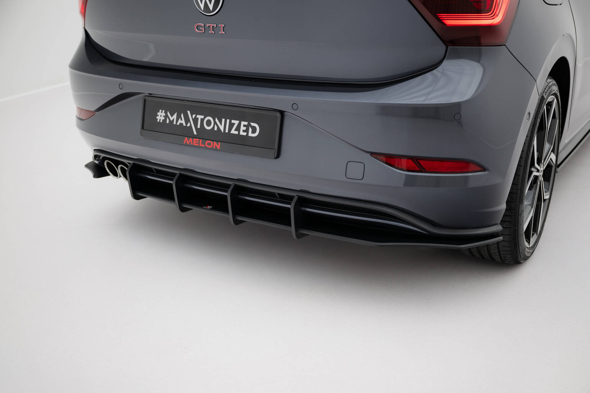 Street Pro Rear Diffuser Volkswagen Polo GTI Mk6 Facelift - Image 2