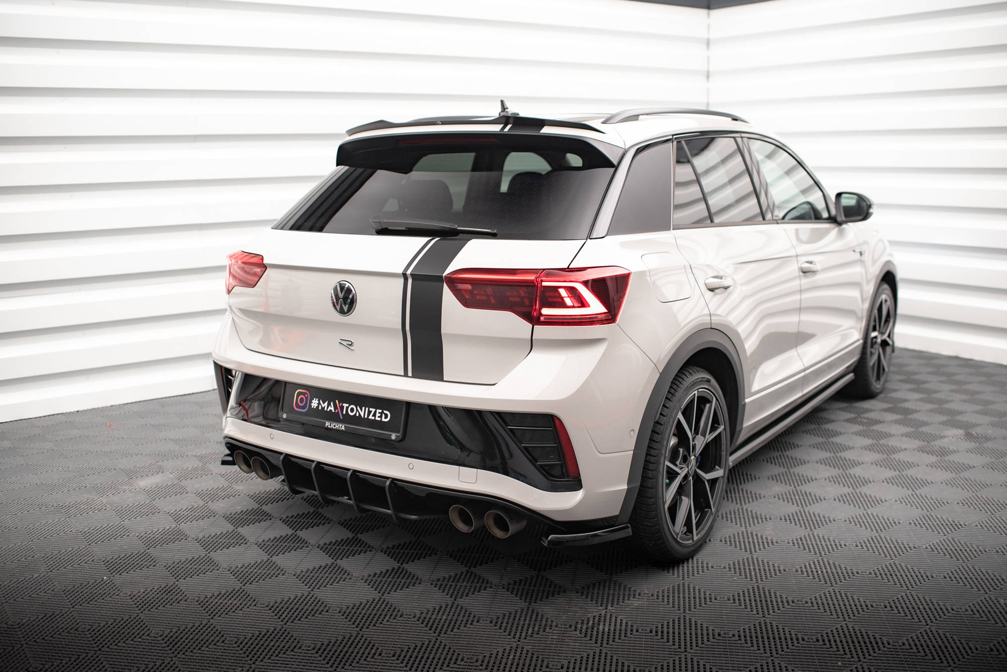 Street Pro Rear Diffuser Volkswagen T-Roc R Mk1 Facelift - Image 2