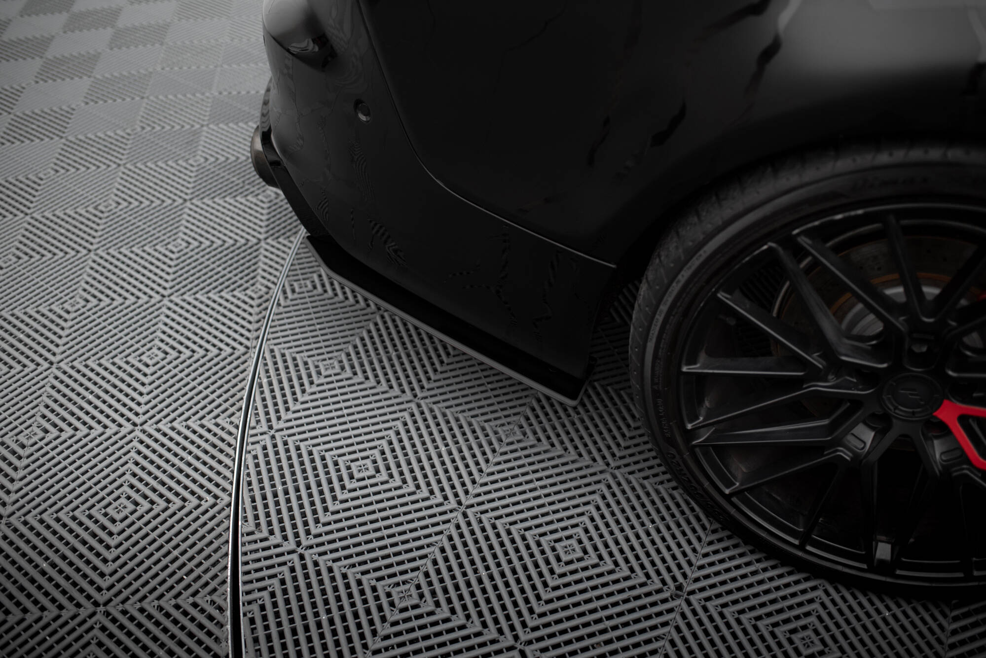 Street Pro Rear Side Splitters Audi A7 S-Line C7 - Image 3