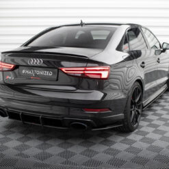 Alternative view of Street Pro Rear Side Splitters Audi RS3 Sedan 8V Facelift