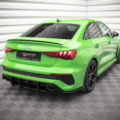 Alternative view of Street Pro Rear Side Splitters Audi RS3 Sedan 8Y