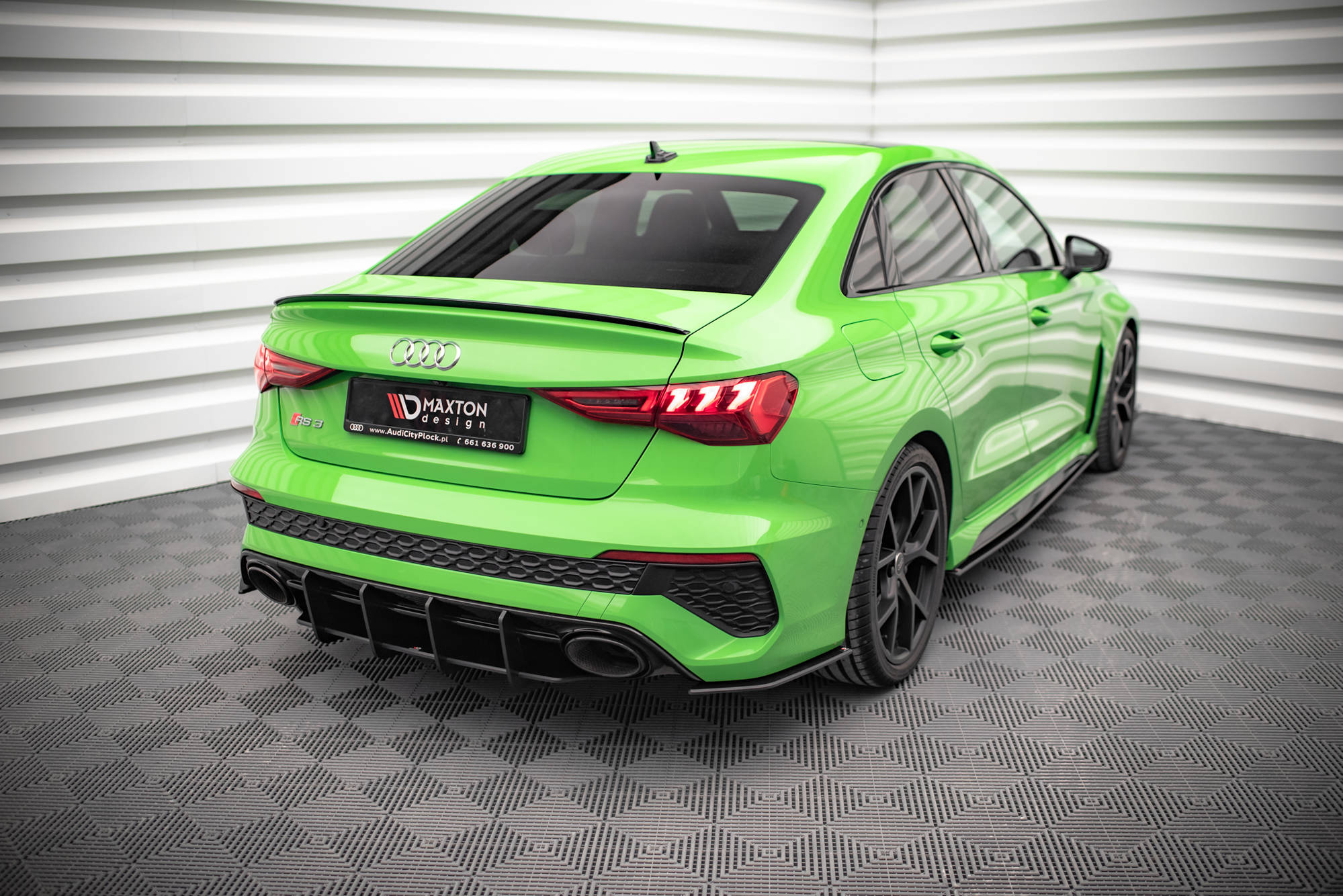 Street Pro Rear Side Splitters Audi RS3 Sedan 8Y - Image 2