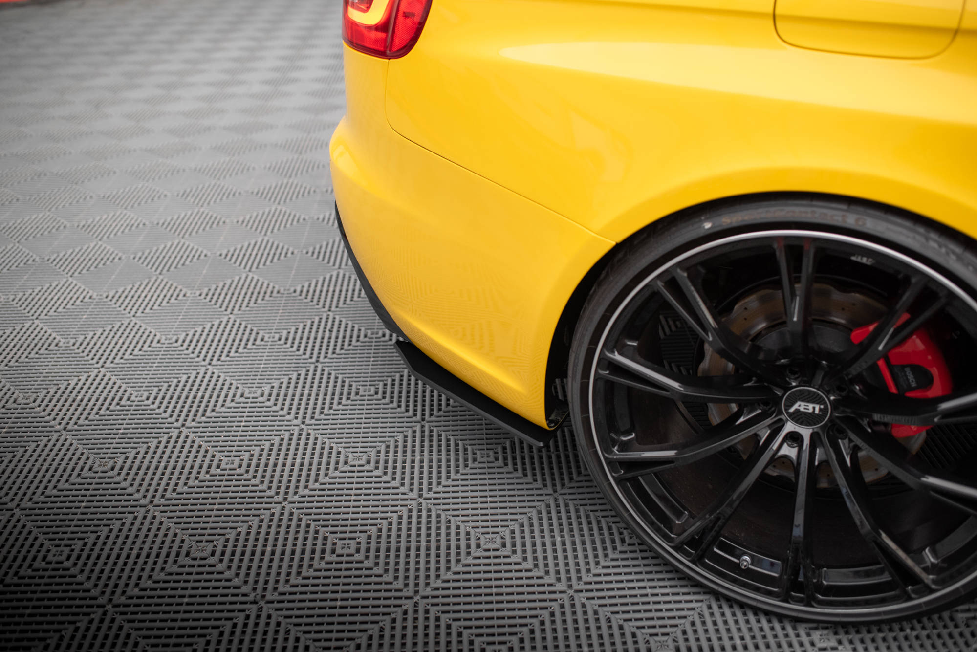 Street Pro Rear Side Splitters Audi RS4 B8 - Image 3
