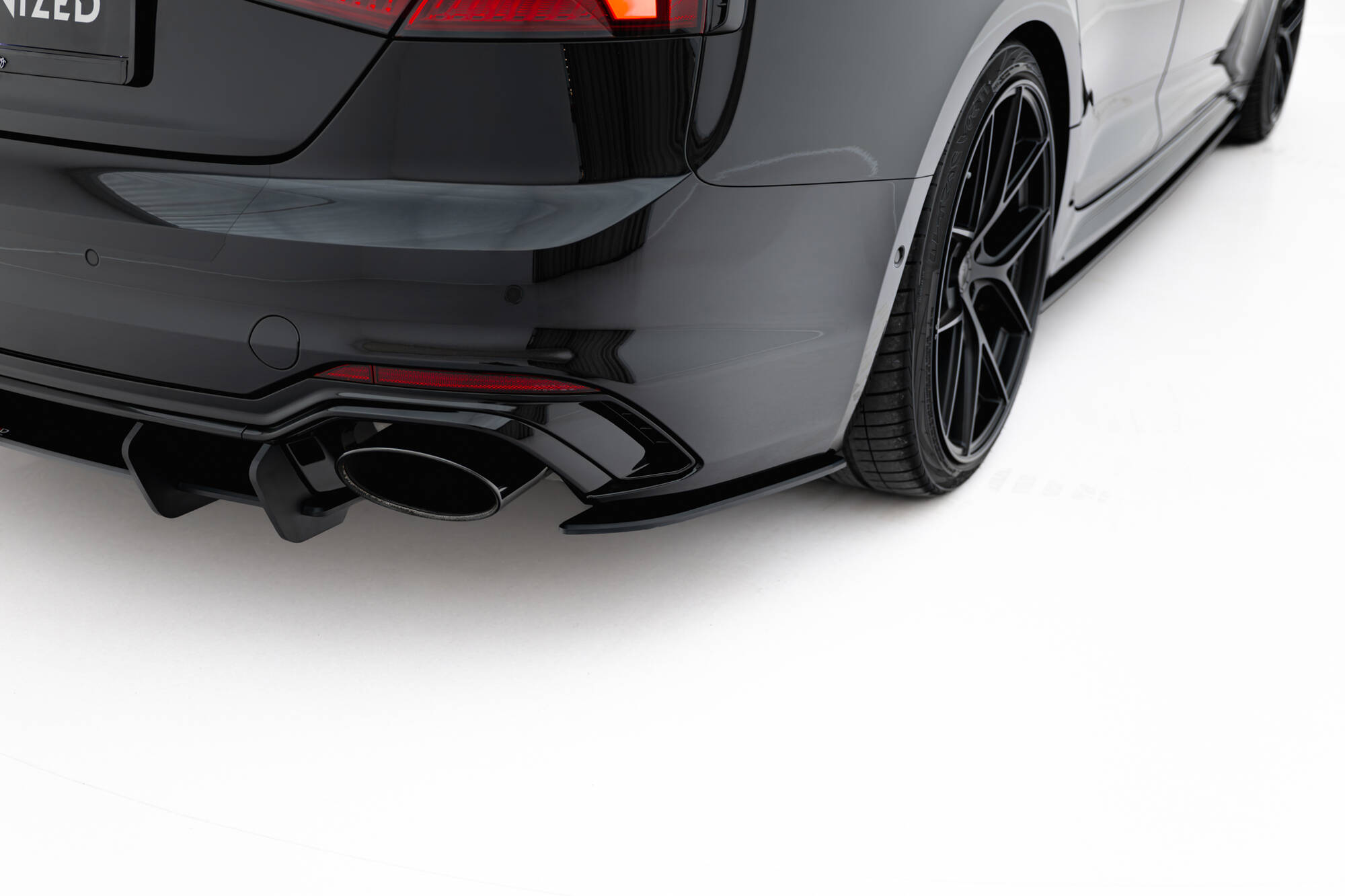 Street Pro Rear Side Splitters Audi RS5 Coupe / Sportback F5