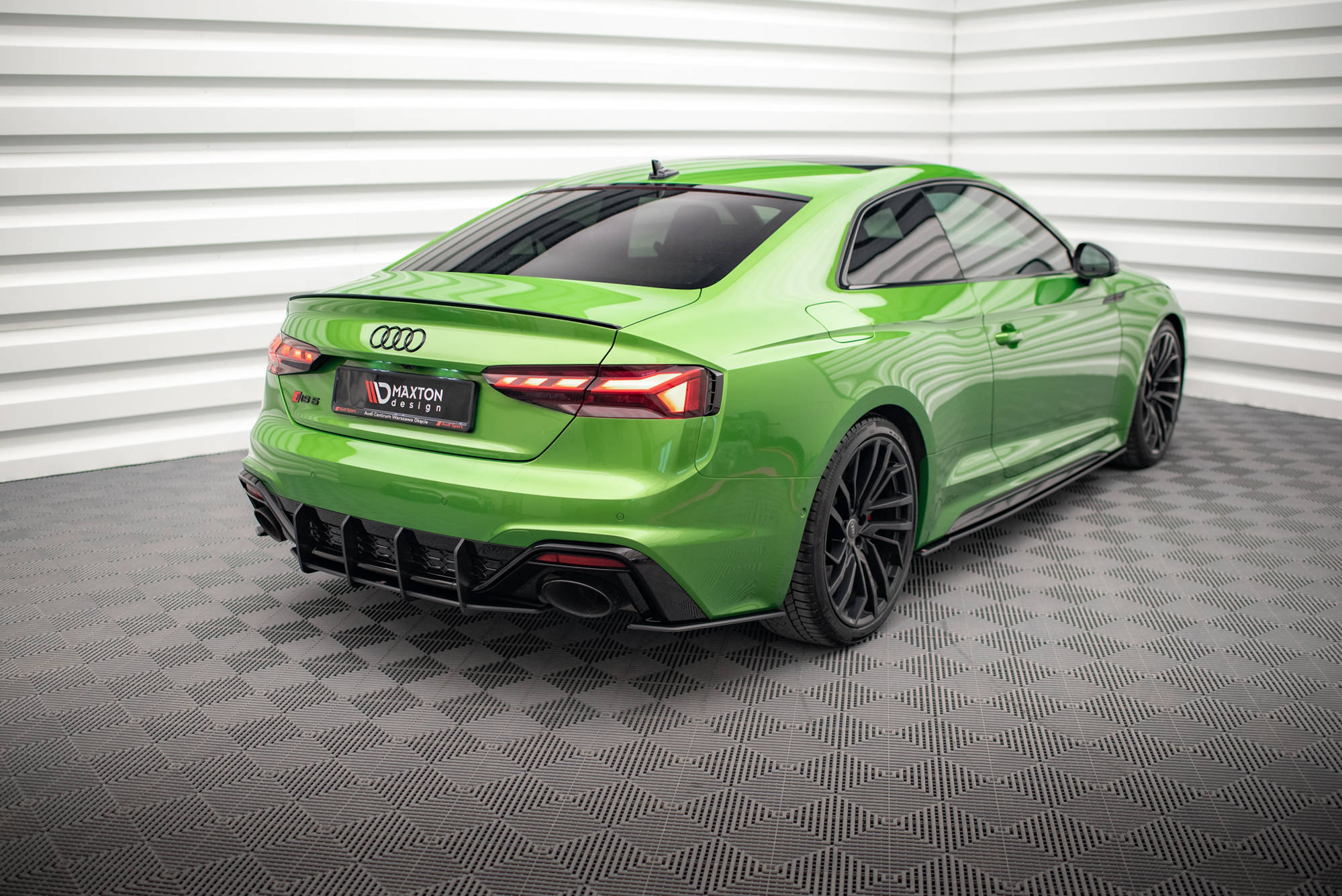 Street Pro Rear Side Splitters Audi RS5 F5 Facelift - Image 2