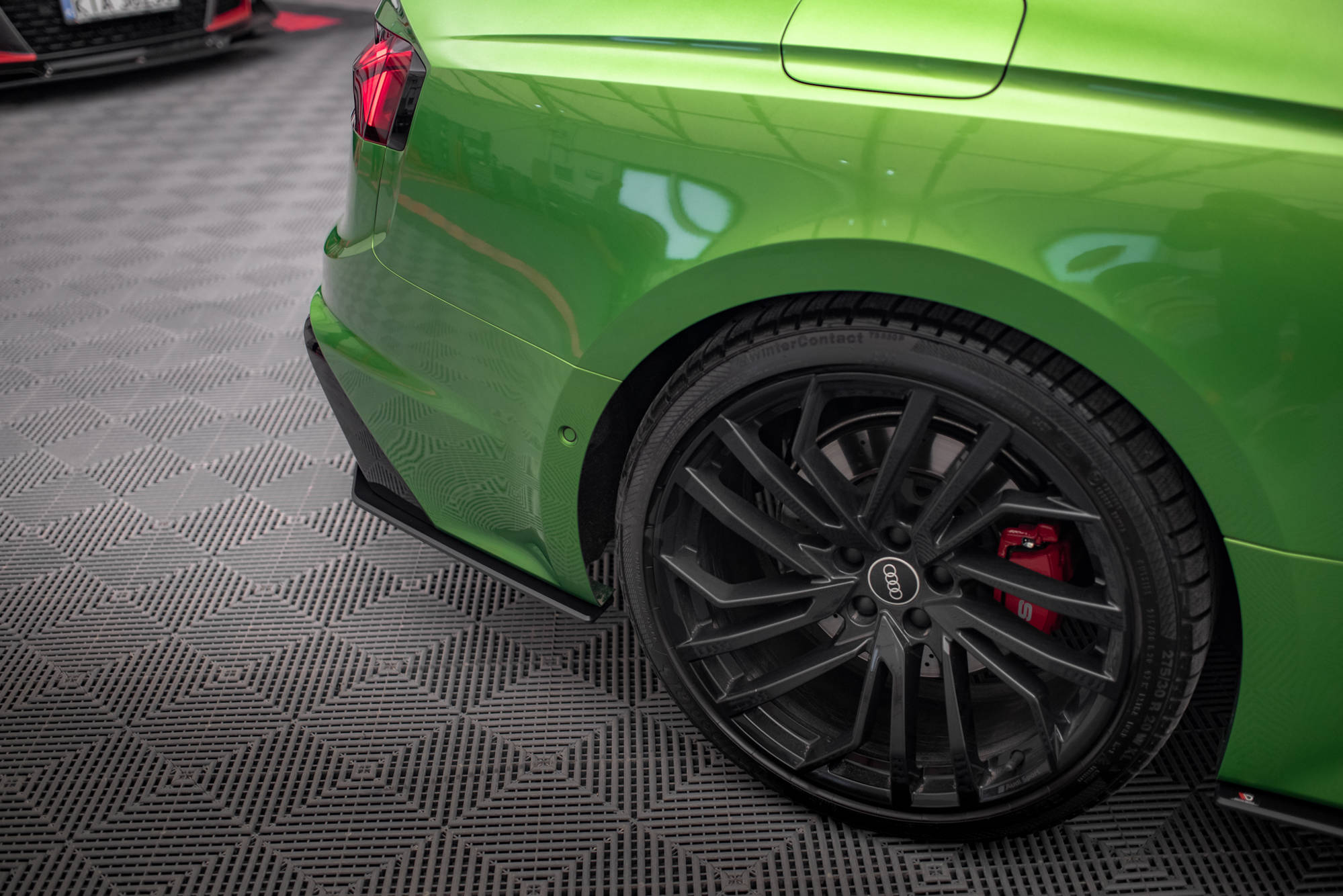 Street Pro Rear Side Splitters Audi RS5 F5 Facelift - Image 3