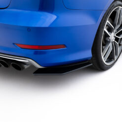 Street Pro Rear Side Splitters  Audi S3 Sedan 8V