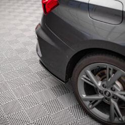 Alternative view of Street Pro Rear Side Splitters Audi S3 Sedan 8Y